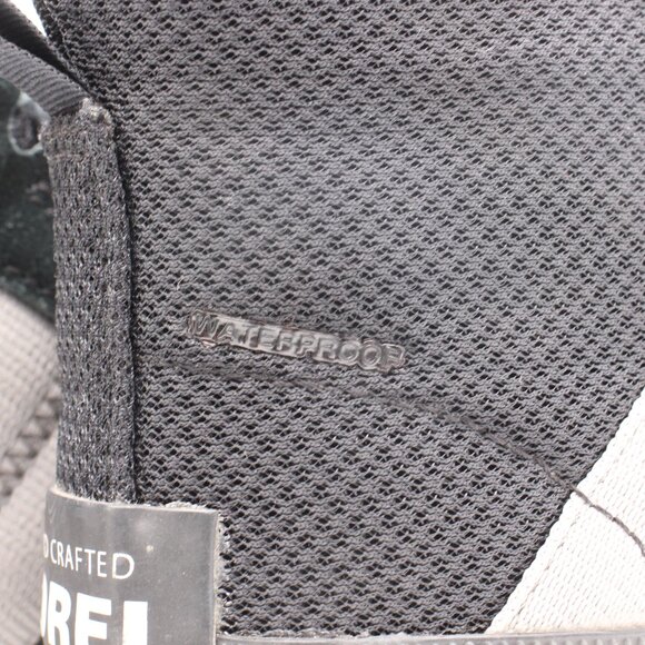 Sorel Out N About III Mid Sneaker Boots Women's 7.5 Black Sea Salt Waterproof - Picture 10 of 11